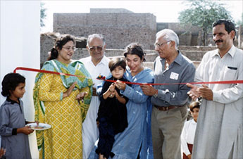 From the school’s opening in Sultanabad. (Private photo)