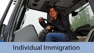 Link til siden Individuell innvandring